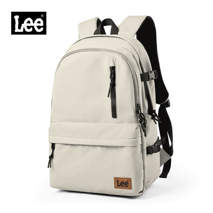 Mochila LEE de grande capacidade para viagem, para notebook de 15,6 polegadas, à prova d'água, de nylon casual, para adolescentes, faculdade, escola, masculino e feminino