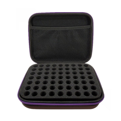FangNymph 63 Grid 1-3ML Essence Bottle Storage Bag Portable Essential Oil Pouch Zipper Case Air Humidifier Tote Bag