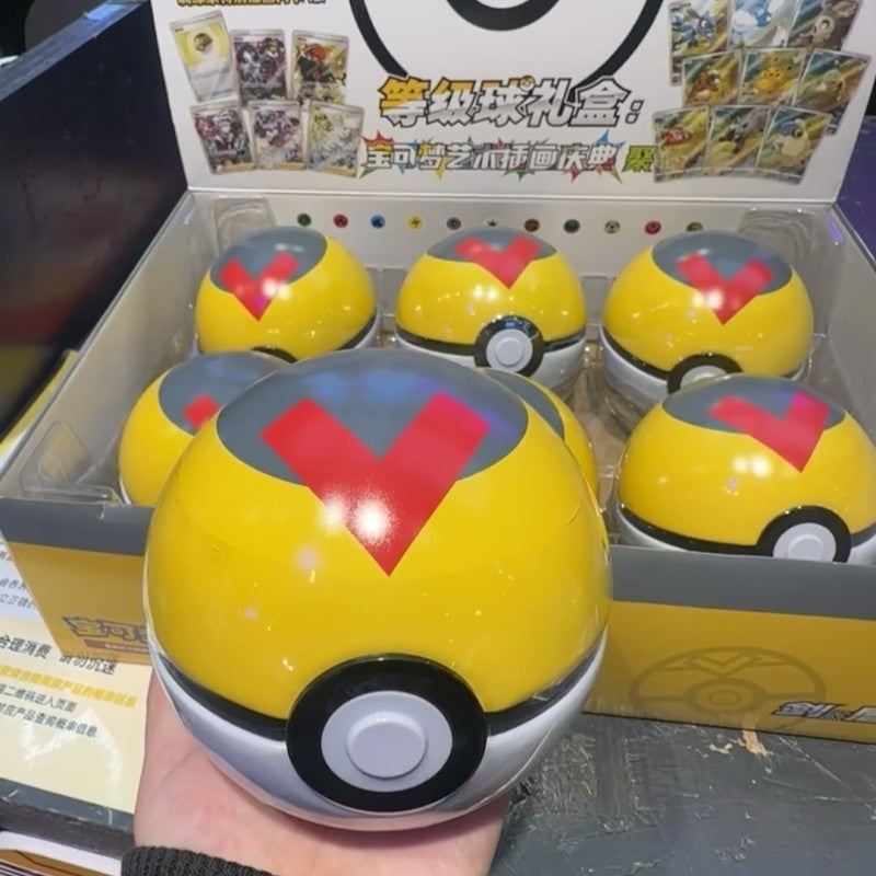 100% Original Pokemon Ball Master Balls Premium Ball Gift Box Pokém0n Cards Ptcg Simplified Chinese Original Pack Children Gifts