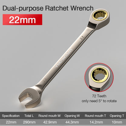 Chave Catraca Universal 72 Dentes Anel de Engrenagem Torquímetros Chaves Catraca Métrica Ferramentas Mecânicas para Reparo Automotivo