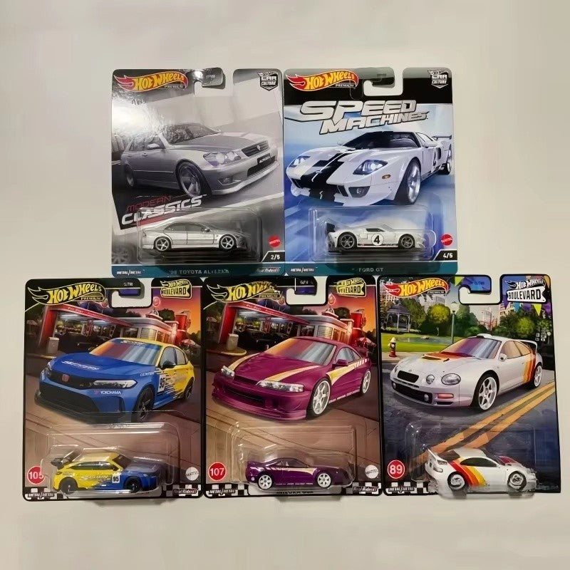 Em Estoque Produto Genuíno Hot Wheels Garden Avenue Gjt68 Carros de Brinquedo Série Culture Modelos de Carros de Alta Qualidade Brinquedos para Crianças Presentes de Festival