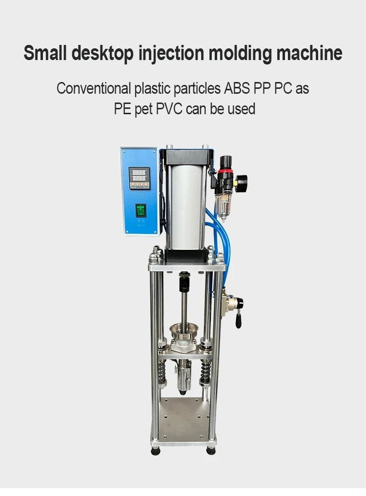 20g Vertical Injection Molding Machine Desktop Polymer Plastic Injection Molding Machine USB Power Switch Plug Molding Machine