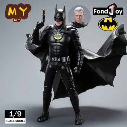 NOVO Boneco Original FondJoy Keaton Batman DC Liga da Justiça Figuras Detective Comics 1/9 BATMAN KEATON PVC Articulado Brinquedo Infantil