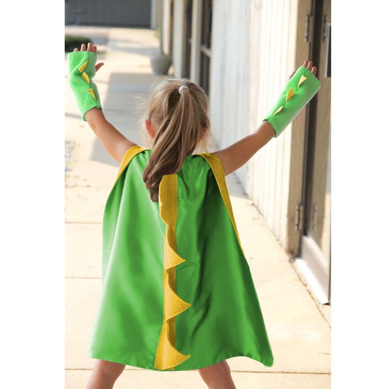 Dinosaur Cloak Costume for Children, Toothless Dragon Cosplay, Cape for Boys and Girl, Birthday Party, Fancy Cape, Mask Clothing