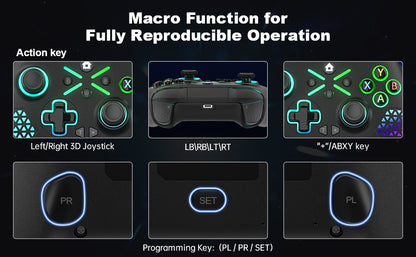 Gamepad For Xbox One Console Xbox Seris S/X Wireless Dual Vibra Six Axis Gyroscope Game Xbox Controller Win 7 8 10