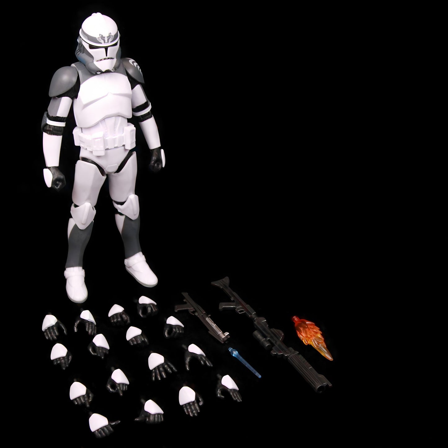 New Body(JOV3.0) - Star Wars 104th Trooper Wolf Pack Boost Sinker Comet Kamino ARC Trooper Grey Team 6" Boneco Articulado Brinquedos de Clone