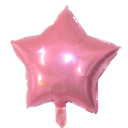 10pcs 18inch Star Foil Balloons Helium Balloon Children toy Gift 1st Birthday Party Wedding Decorations kids Globos Baby Shower