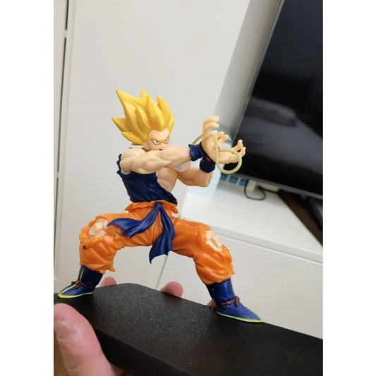 Dragon Ball Z Son Goku Anime Figure Battle Damage Shockwave Manga Statue Pvc Action Figurine Collectible Model Doll Toys Gift