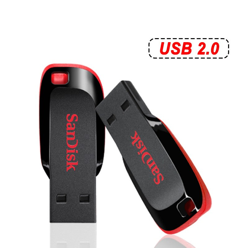 Sandisk Pendrive 128gb 64gb 32gb 16gb Mini Pen Drive USB 32 64 128 16 GB Pen Drive 2.0 USB Stick Disk on Key Memória Para Celular