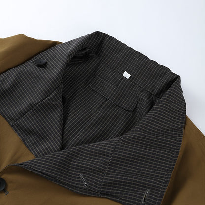 ? Fashion Double Sided Solid Jacket Women Lapel Collar Single Breasted Long Sleeve Coats 2025 Autumn New Lady Utility Outerwear