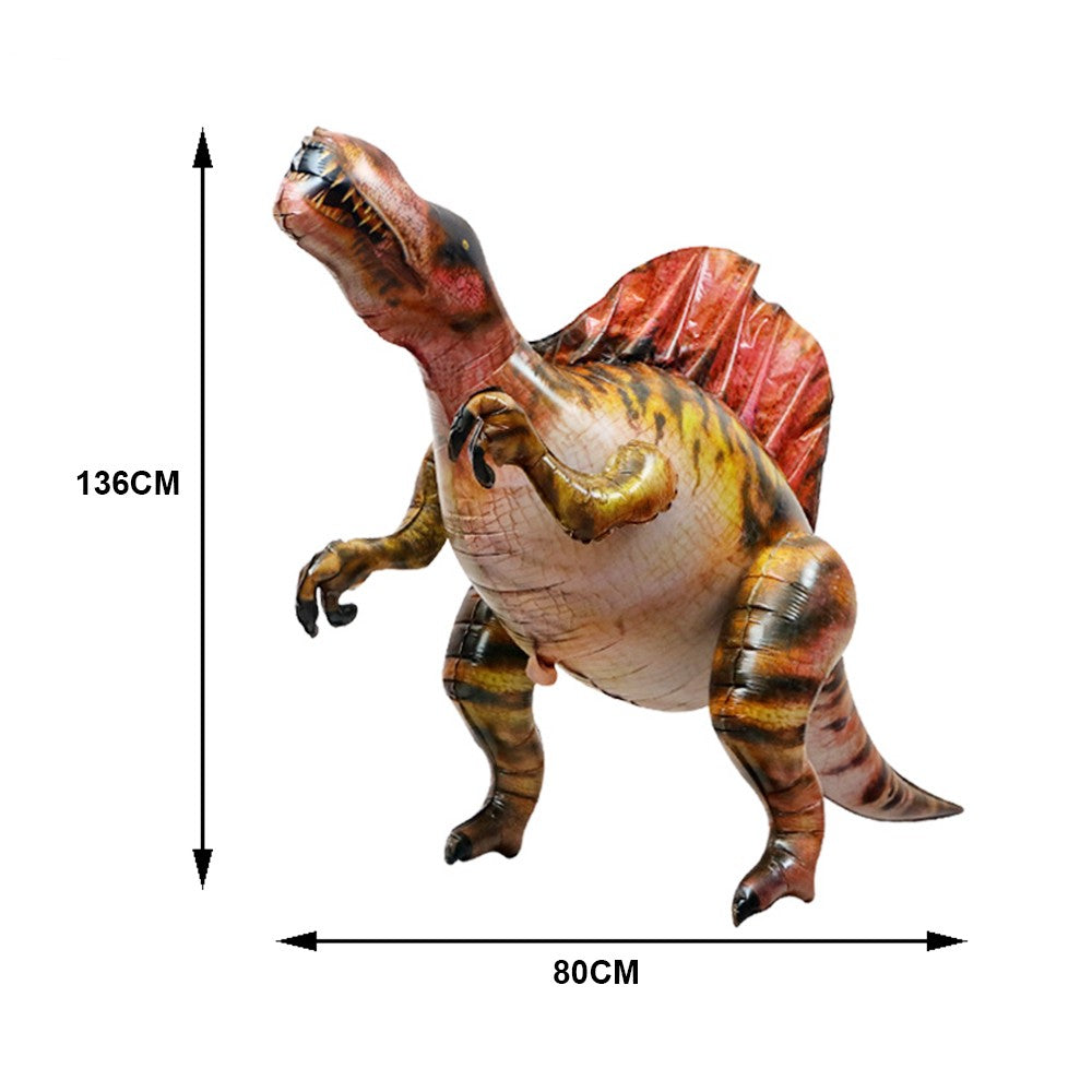 Dinosaur Party Decor 32inch Dinosaur Number Balloons 1-3 Year Olds Kid Birthday Baby Shower Matte Cartoon Foil Balloon Decors