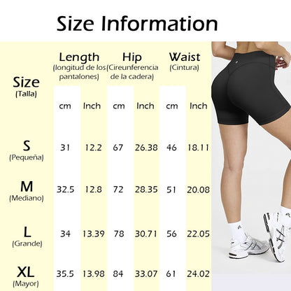 Summer Women's High-Waist Breathable Yoga Shorts High Elastic Running Tights Leggings Cycling Workout Gym Sports Shorts