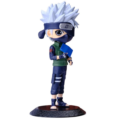 Bonecos de Anime Naruto Figuras de Ação Sakura Uchiha Gaara Kakashi Modelos em PVC para Decoração Coleção Presente Brinquedos 15cm