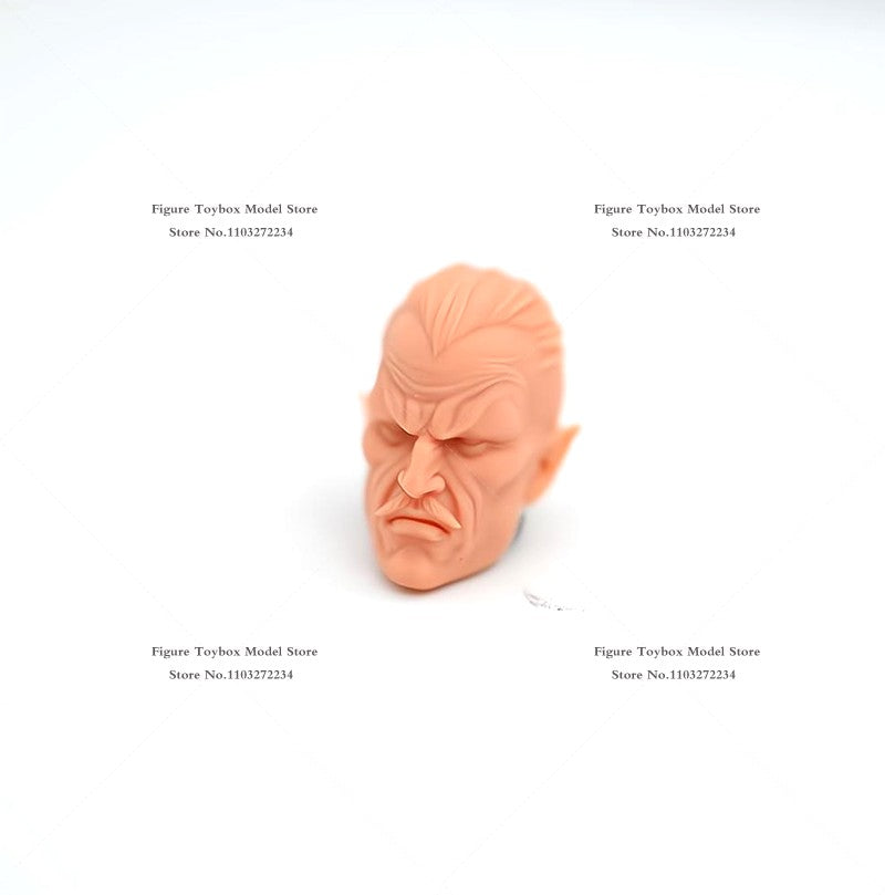 1/12 Quadrinhos Lanterna Verde Design de Máscara Escultura de Cabeça Masculina Não Pintada Guy Gardner Modelo Branco Brinquedos Para Corpo 6" Ml Shf Mezco