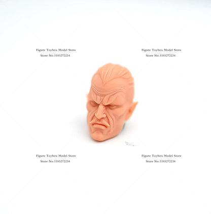 1/12 Quadrinhos Lanterna Verde Design de Máscara Escultura de Cabeça Masculina Não Pintada Guy Gardner Modelo Branco Brinquedos Para Corpo 6" Ml Shf Mezco