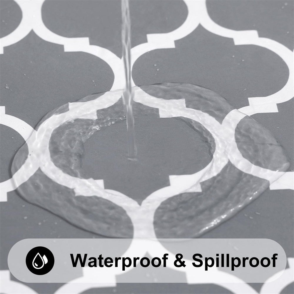 Olanly PVC House Table Cloth Rectangular Tablecloths Waterproof Table Mat For Coffee Table Banquet Decoration Dining Table Cover