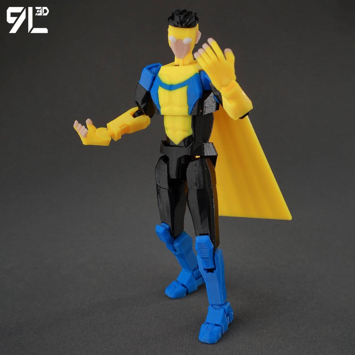 9L3D Sortudo 13 Invencível Menino Conquistador? Boneco de Ação Omni Impresso em 3D Modelo de Anime Articulado Colecionável Brinquedo Presente Fã
