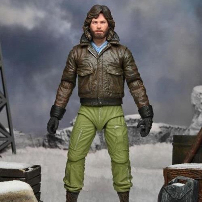 NECA 7 polegadas O Enigma de Outro Mundo Ultimate Macready (Último Confronto) Figura de Ação de PVC Modelo de Brinquedo Decoração Presentes