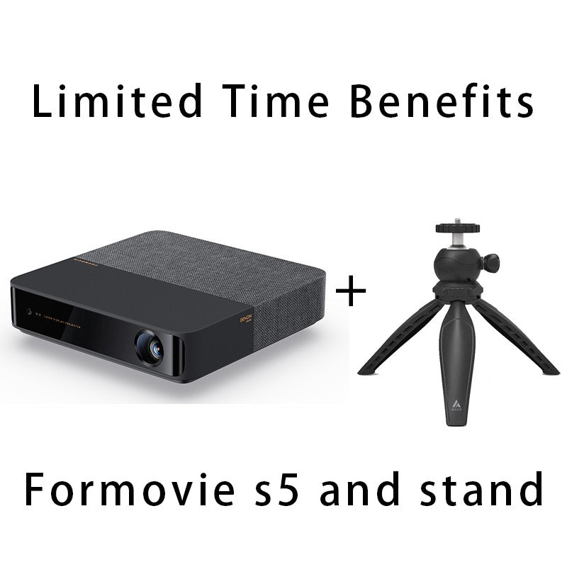 Formovie S5 Laser Projector FHD 1080P 1100ANSI Lumens Beamer Portable Mini For Home Smart Theater ALPD Bluetooth Outdoor Cinema