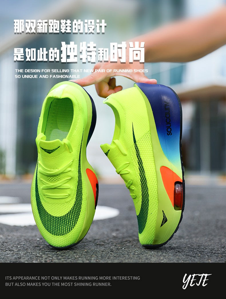 Air Cushion Running Shoes Jogging Marathon Men Sports Breathable Lightweight Women's Comfortable Nonskid Leisure Sneakers