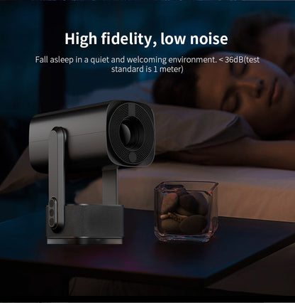 Projetor Salange 4K K2 Smart Android 11 Bateria Embutida Alto-falante Bluetooth WIFI Foco Automático Correção Trapezoidal Estilo Livre para Filmes ao Ar Livre