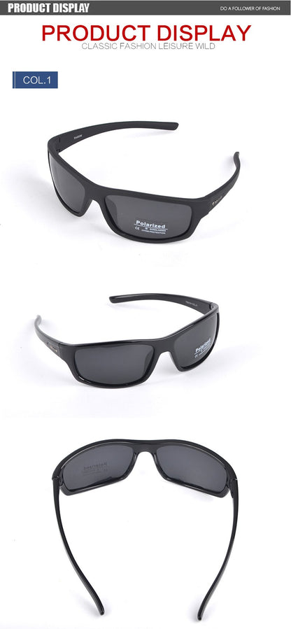 Sport Sunglasses Men Polarized Hipster Glasses UV400 Hiking Glasses Lentes De Sol Hombre  Polaroid Lenses TG5104