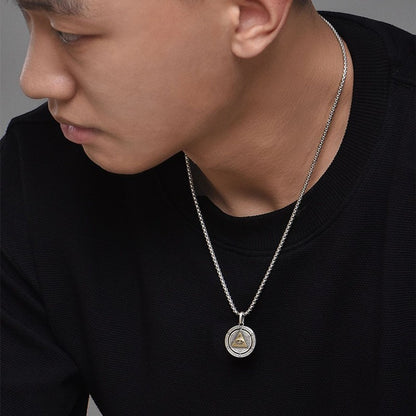 Colar Olho de Hórus Amuleto Olho Grego Pingente Antigo Egito Proteção Colar Joia Presente Masculino e Feminino Amuletos Espirituais