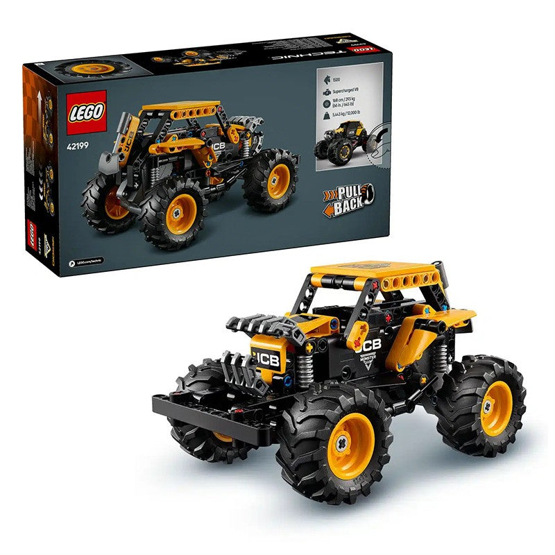Série de Máquinas de Montagem LEGO Building Blocks 42203 42197 42199 Escavadeira Veículo de Carregamento Brinquedos Infantis Presente de Natal