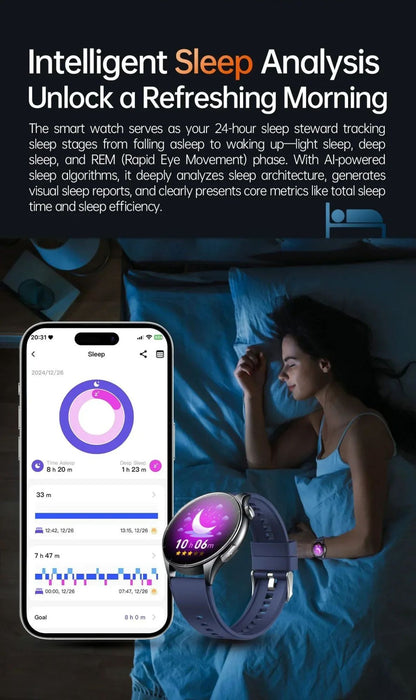 XIAOMI 704505 Novo Smartwatch ECG+PPG Preciso Ácido Úrico Lipídios Pressão Análise Corporal Smartwatch Masculino Chamada BT NFC