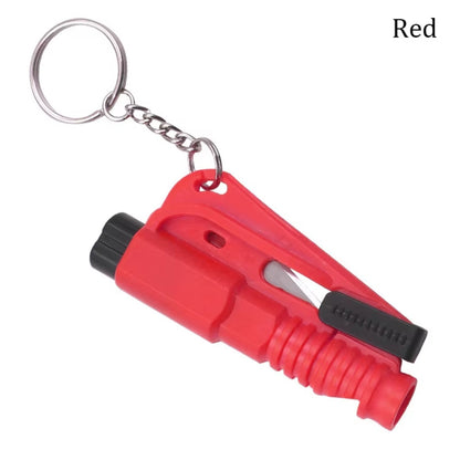 Chaveiro Mini Martelo de Segurança Martelo de Fuga Carro Quebra Janelas Quebra-vidros de Emergência