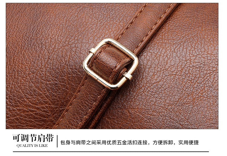 New women's handbag, single shoulder crossbody bag, PU women's tote bag, large capacity women's bag