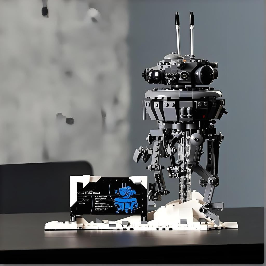 MOC Stock Imperial Probing Droid Modelo 75306 Tijolos Ideia Criativa Robô de Detecção Blocos de Construção Brinquedos Presentes para Meninos