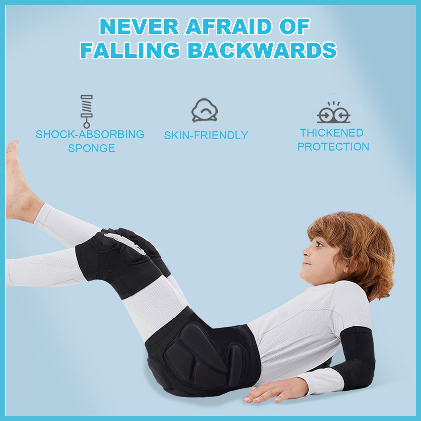 protective padded shorts for kids