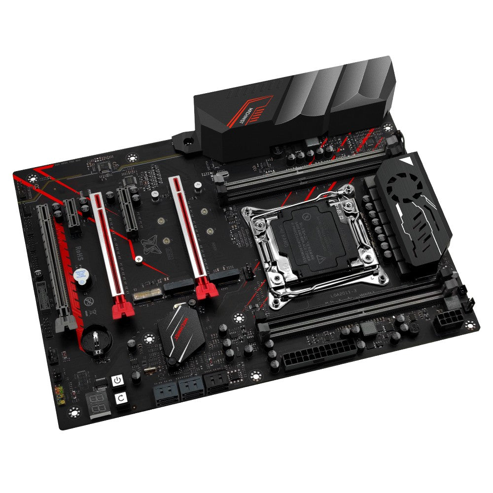 Conjunto de placa-mãe MACHINIST X99 MR9A PRO MAX LGA2011-3 CPU Xeon E5 2690 V3 e kit de memória DDR4 32GB NVME M.2 SATA Quatro canais
