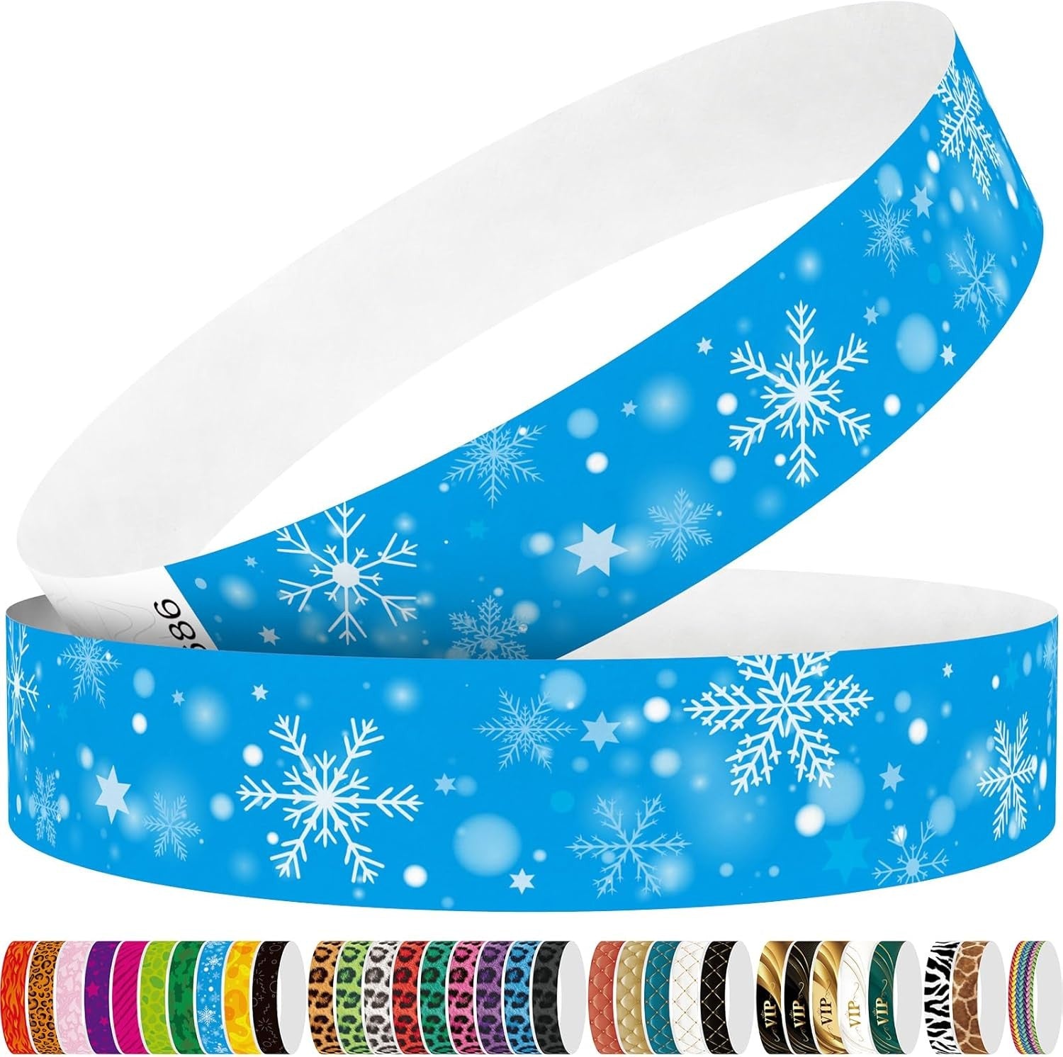 Red Flame 250pcs Tyvek Wristbands Colored Paper Event Wrist Bands Party Games Competitions Guest Gifts