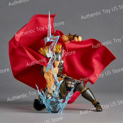 AC Toys New First Batch Thor Anime Figurine Amazing Yamaguchi Revoltech Kaiyodo Anime Action Figure Collectible Model Gift Toy