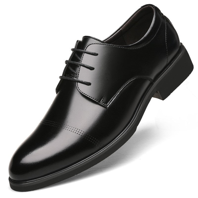 Height Increasing Shoes Men Taller Elevator 6CM Invisible Insole for Daily Men's Heighten Increased Wedding Oxfords Office Male