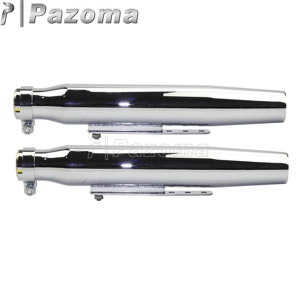 Universal Motorcycle 34-41 mm Pipe Exhaust Muffler For Harley Sportster XL1200 XL883 XS650 Softai Dyna Bobber Chopper Silenc