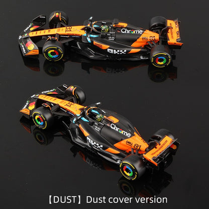 Bburago 1:43 2025 McLaren Racing MCL39 F1 Liga Modelo Formula Automóvel Brinquedo #4 Norris #81 Piastri Miniatura Estática Fundida