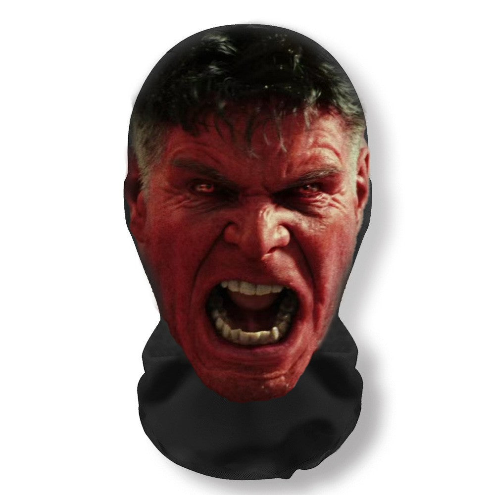 3D Printed Celebrity Realistic Face Mask Stretch Mesh Full Face Mask Men Role Play Headdress Hip Hop Balaclava Cosplay Mask
