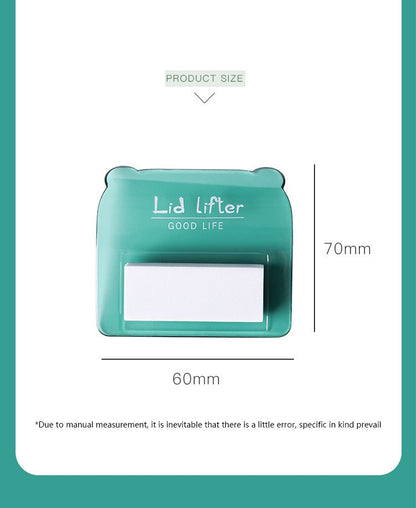 1 Pc Toilet Lid Lifting Device Light and Small PS Material to Lift the Toilet Lid Bathroom Supplies