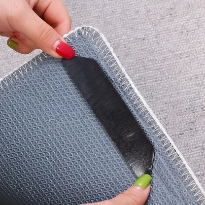 8/1Pcs Anti-Slip Carpet Sticker Self Adhesive Washable Rug Gripper Bath Mats Prevent Sliding Pads for Kitchen Bathroom Hallway