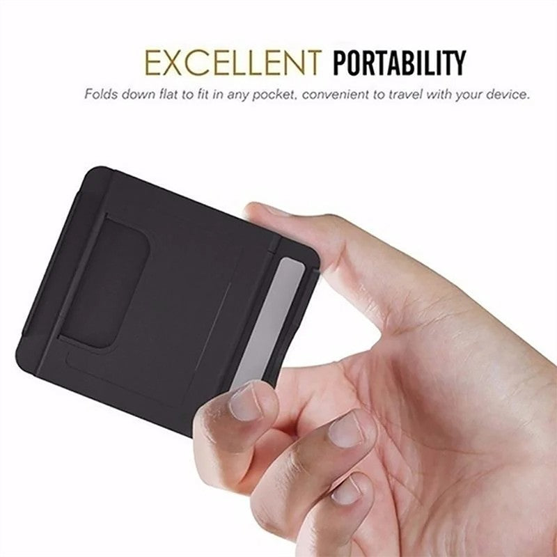 Mini Suporte Dobrável Portátil Universal Ajustável Criativo Para Tablet e Celular ipad iPhone Samsung Xiaomi