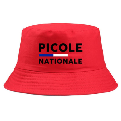 Summer Picole Nationale Bob Man Reversible Bucket Hat Women Cotton Fisherman Cap Unisex Outdoor Sport Sun Activities Panama