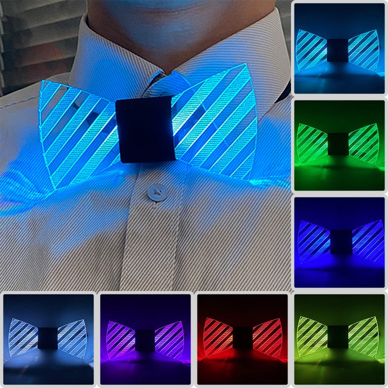 Japanese Anime Conan Same LED Glasses Light Up Glasses Glowing Glasses Bowtie Men Women Halloween Cosplay Costume