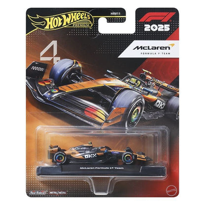 2026 New Original Hot Wheels "Gold Label" Series Formula 1 Racing Set Collecting Alloy Miniature Diecast Vehicle Cars Toys Gifts
