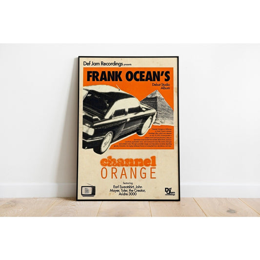 Frank Ocean Blond Album Prints Poster Pop Music Artists Canvas Painting for Living Room Home Decor Poster Fans Gifts-unframed