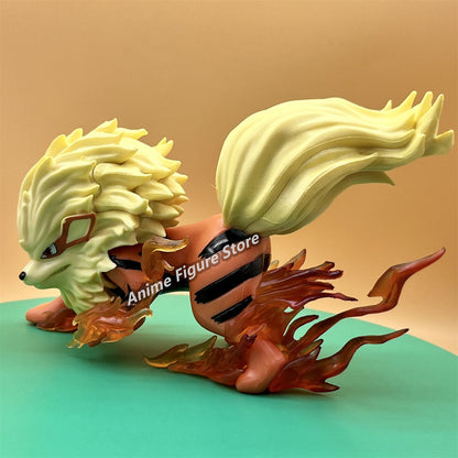 Pokemon Anime Figure GK Arcanine 9cm Action Figure Model PVC Collection Ornaments Statue Dolls Birthday Toy Gifts
