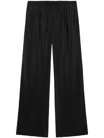 ZAPRHA Summer 2025 Women's Casual Pants Lightweight Draped Loose Fit Simple Sle Comfortable Loose Feeling Casual Trousers
