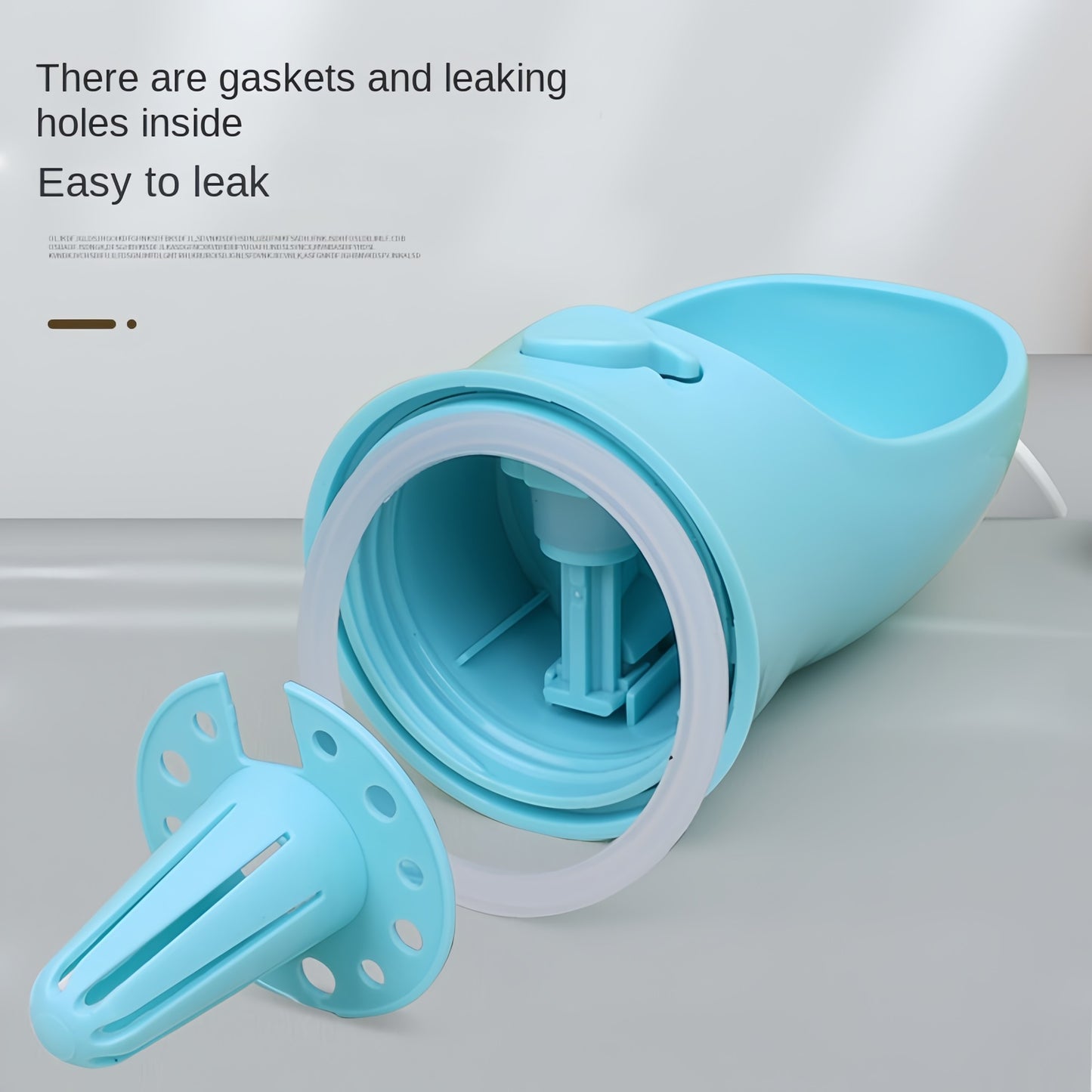 Garrafa Portátil para Cães e Gatos com Armazenamento de Comida e Água para Filhotes, Cães, Tigela Alimentadora, Viagem ao Ar Livre, Suprimentos para Animais de Estimação